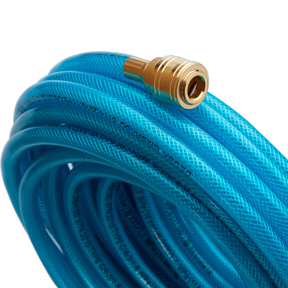 Casaria Deuba® Druckluftschlauch 10m Schnellkupplung/Stecker