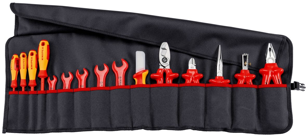 Bolsa para ferramentas Knipex 98 99 13 com 15 peças