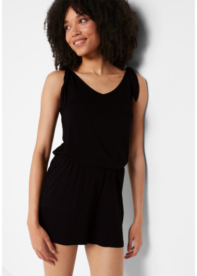 Jersey-Jumpsuit aus nachhaltiger Viskose