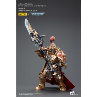 Warhammer 40k Actionfigur: Adeptus Custodes - Shield Captain with Guardian Spear