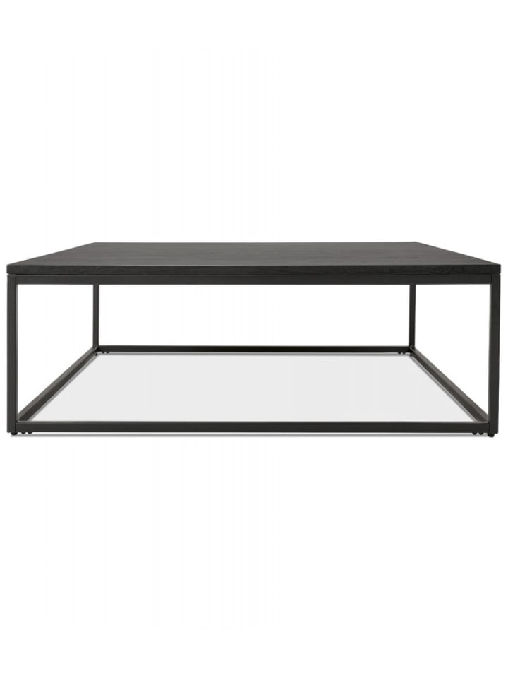 KADIMA DESIGN Industrieller Couchtisch Eichenfurnier Metall | Industrial Style in Schwarz günstig kaufen onesize