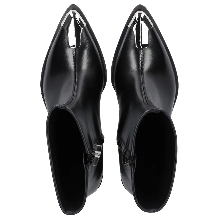 Alexander McQueen - Stiefeletten PUNK Kalbsleder - schwarz