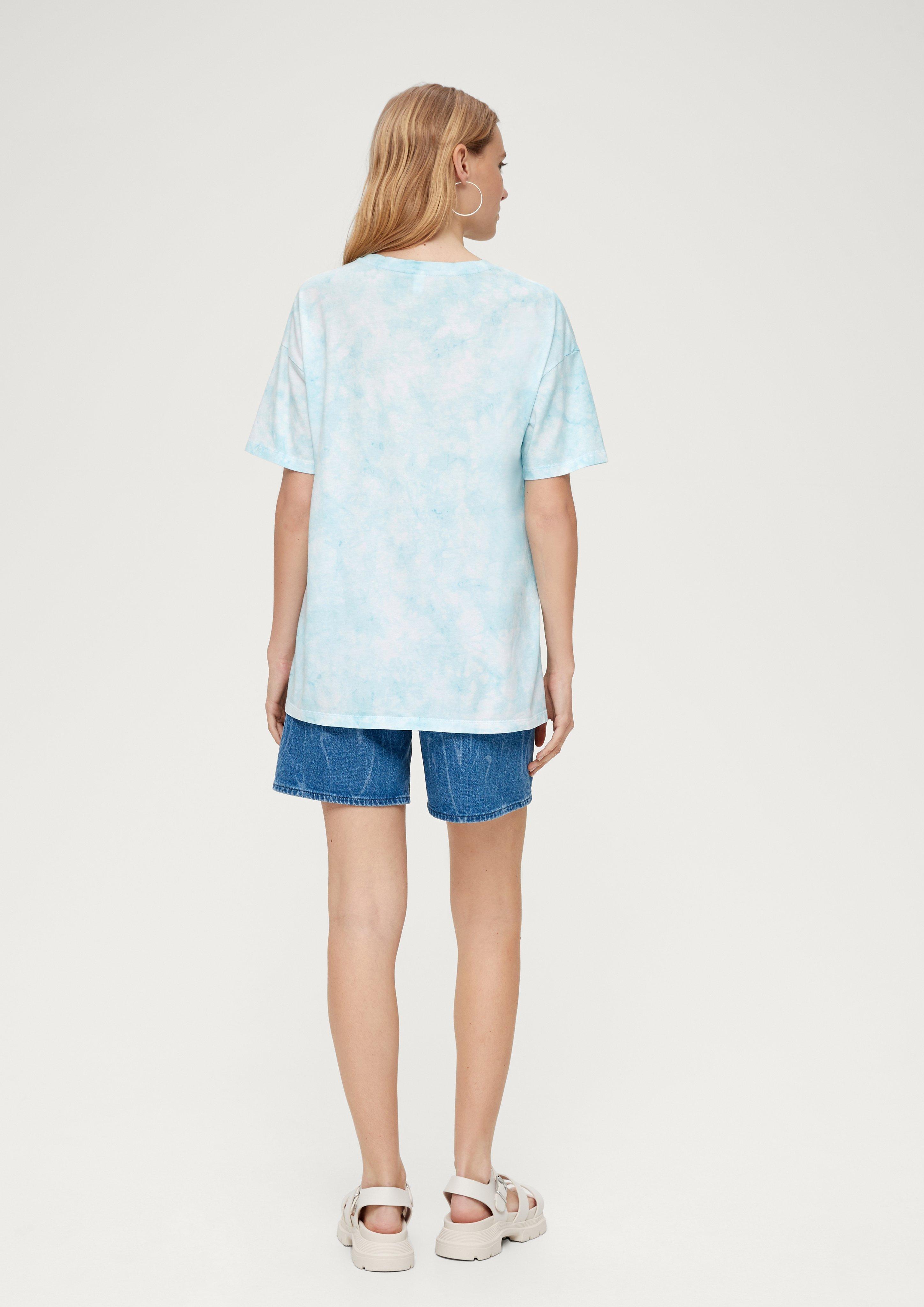 Batikshirt mit Statement-Print  2131287-01D0