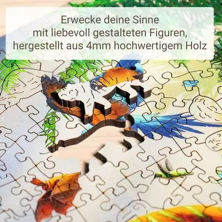 Puzzle 500 Teile - Tiger im Dschungel