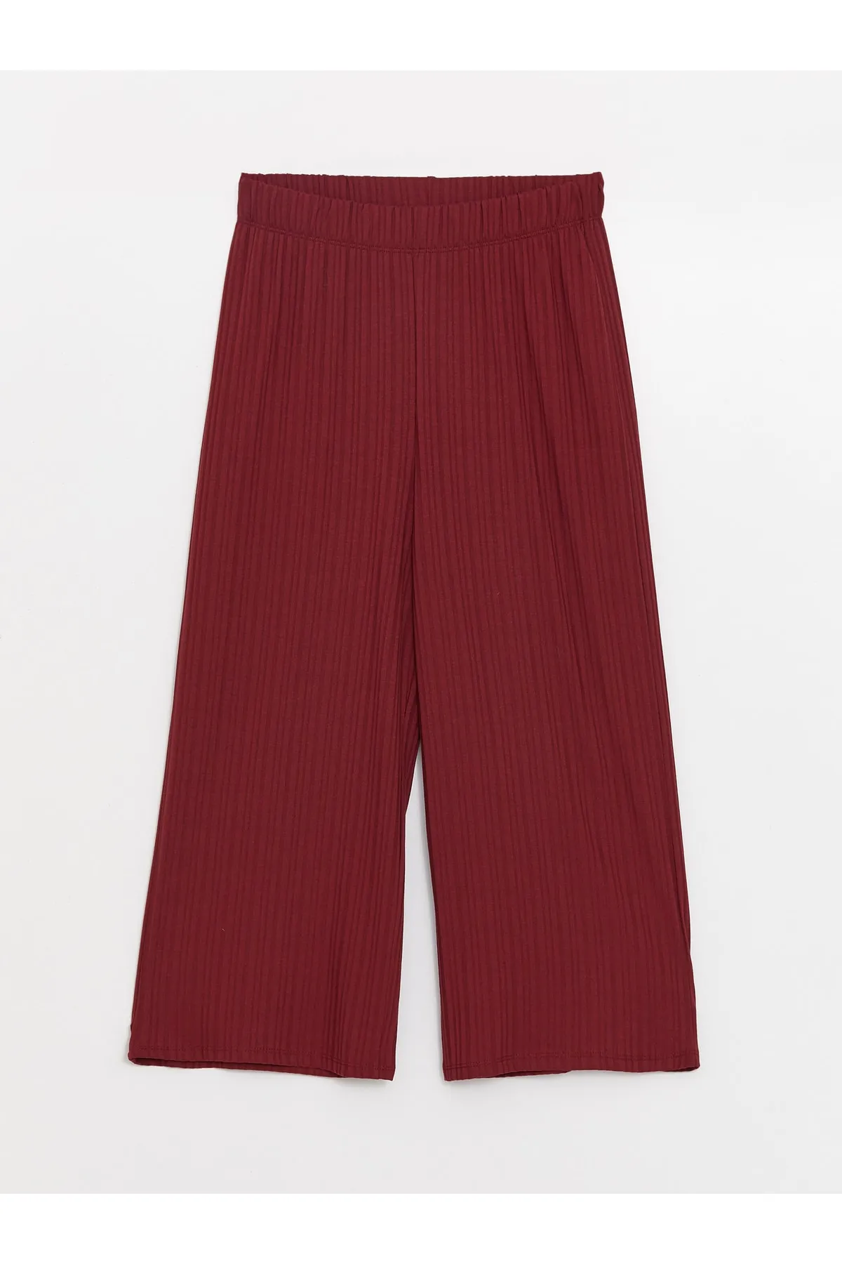 LC Waikiki  Flache Caprihose für Damen mit elastischem Bund
