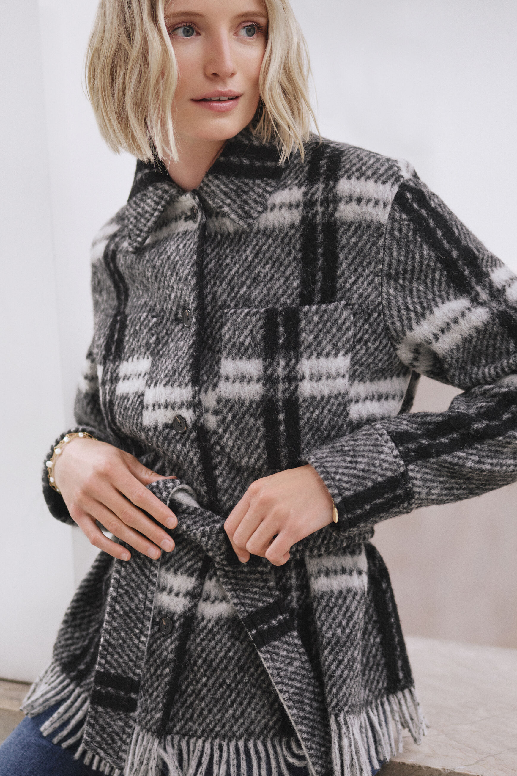 manteau juliette noir femme