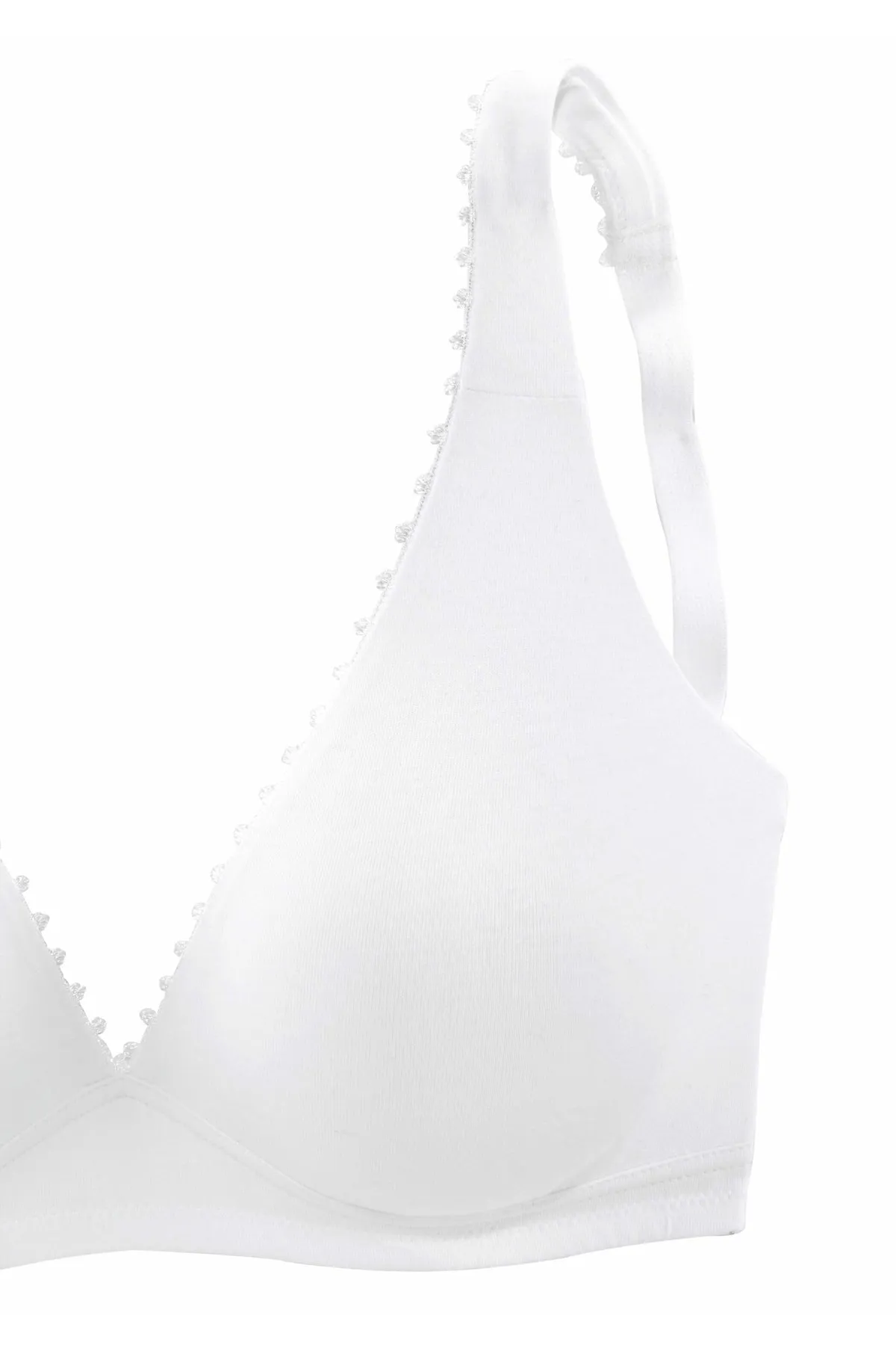 PETITE FLEUR  BH - Weiß - Unifarben