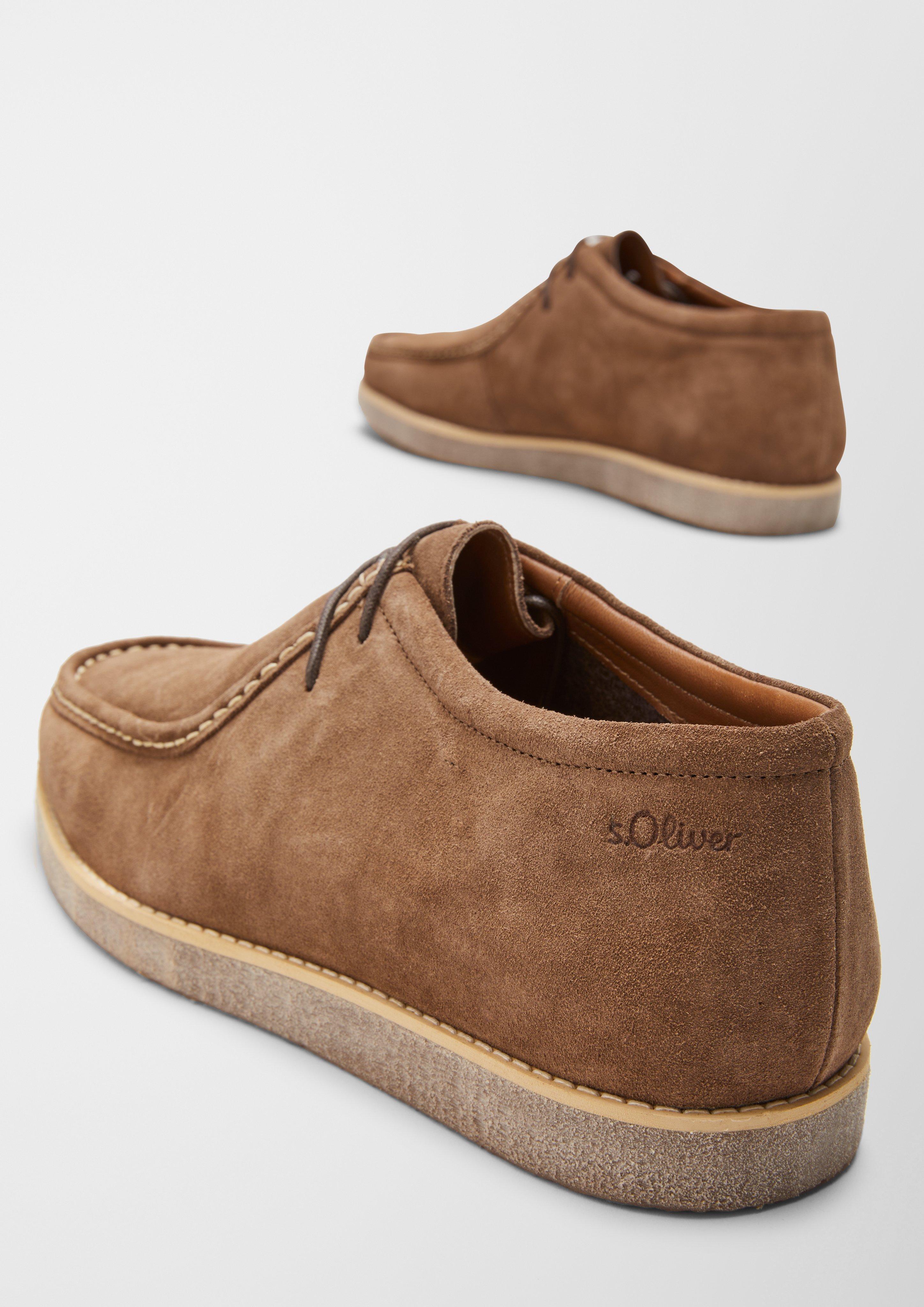 Halbschuh aus Veloursleder  6006615-341