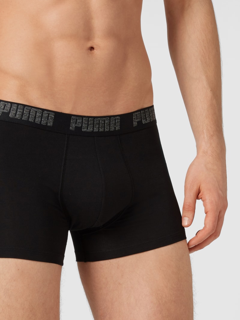 Retro Pants im 2er-Pack in schwarz