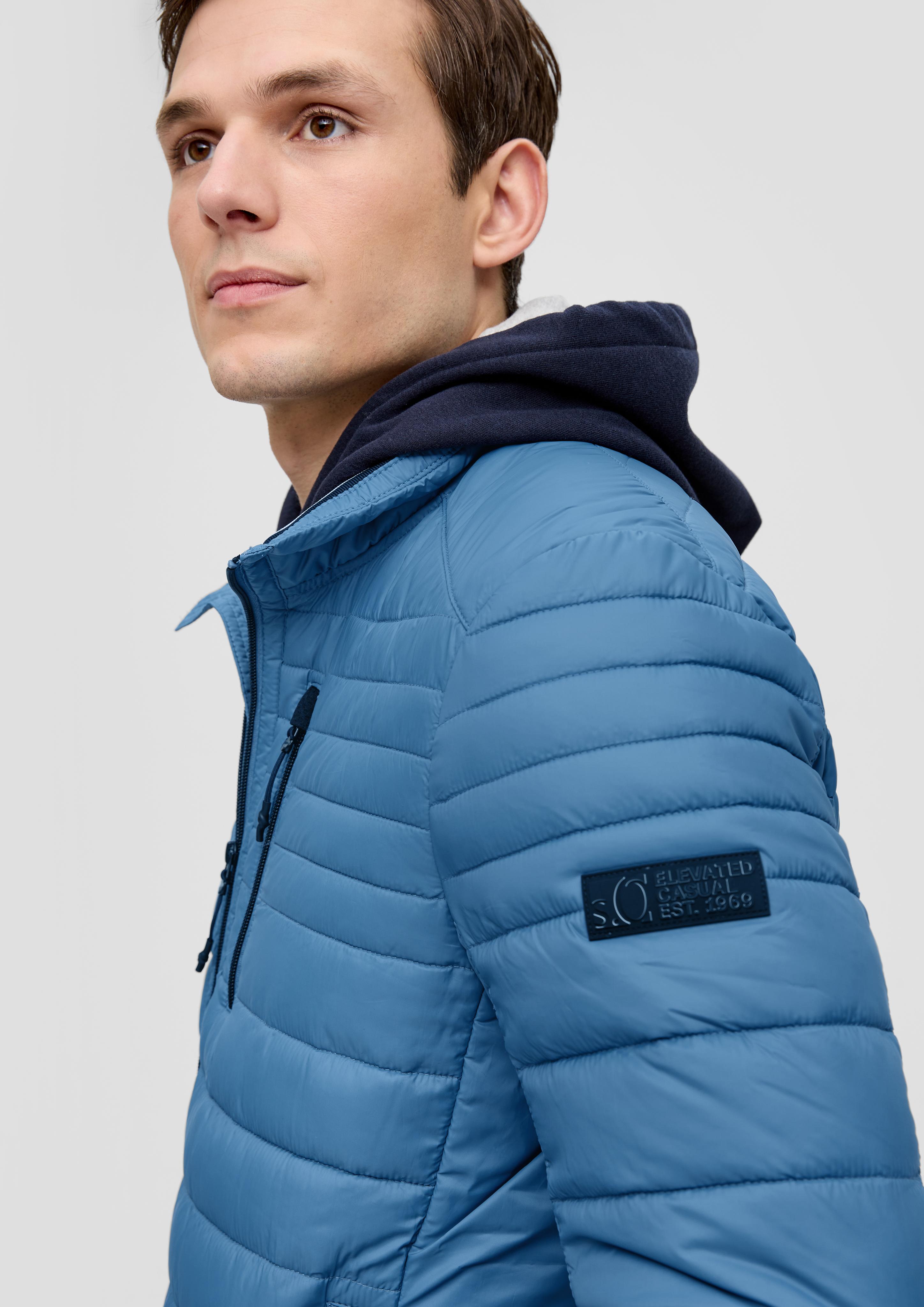 Gesteppte Outdoor-Jacke mit Stehkragen  2140528-5402