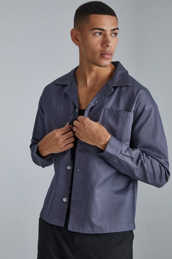 Kastiges Twill Harrington Overshirt