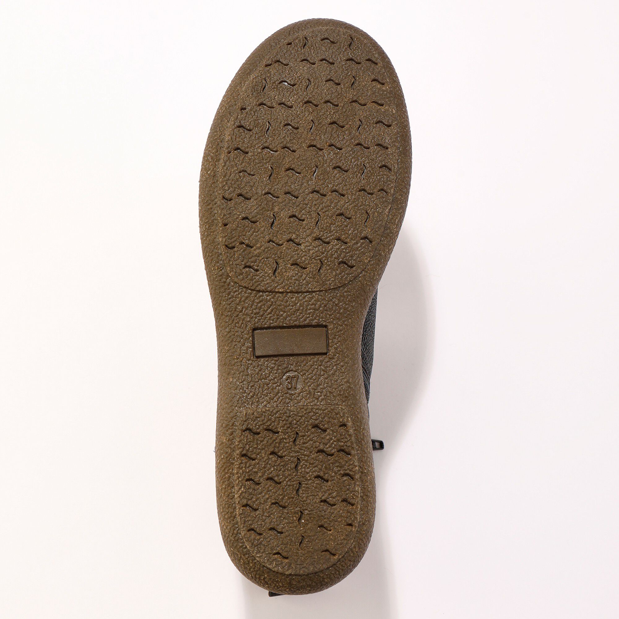 Boots détente lacées et zippées en cuir