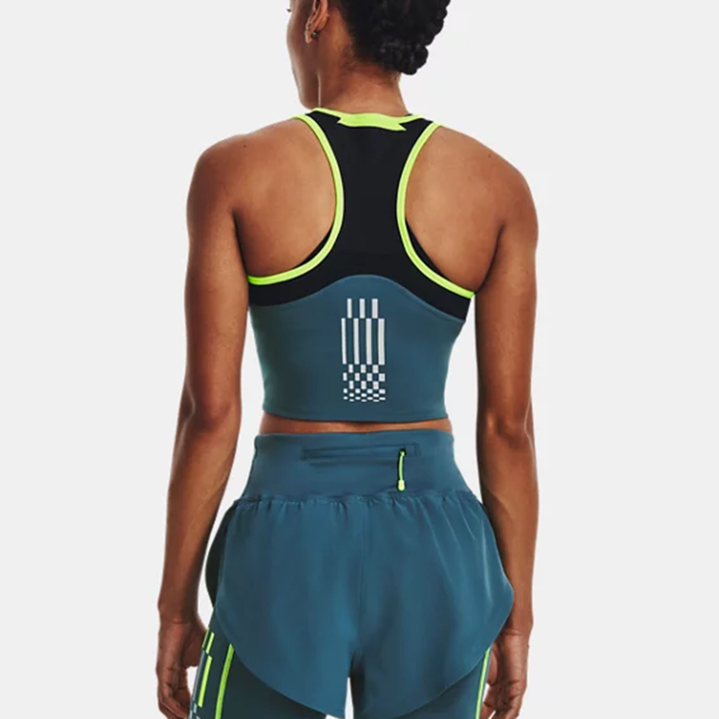 Run Anywhere Tank-Top Damen - Petrol, Schwarz