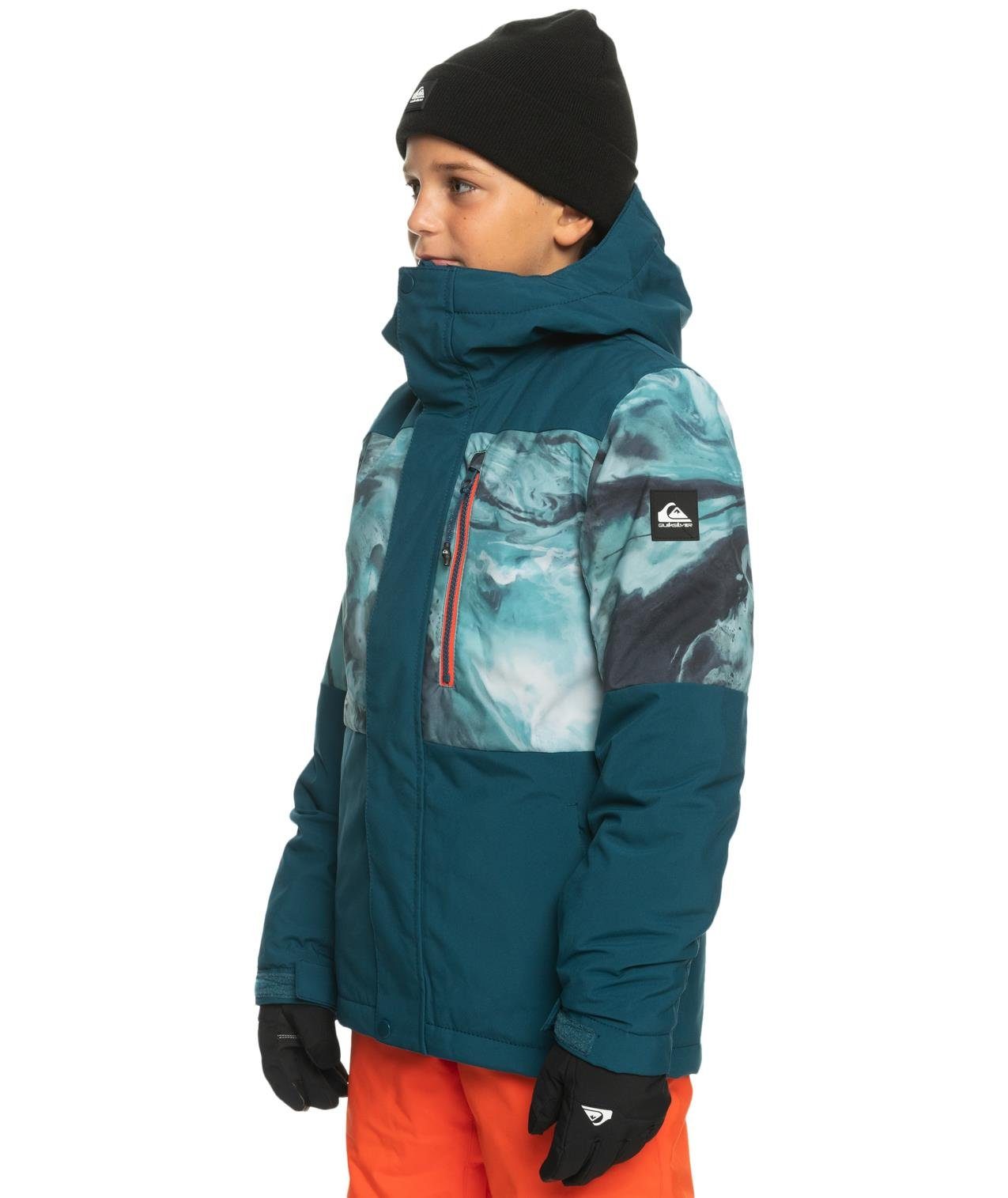 Quiksilver Skijacke Quiksilver Jungen Skijacke MISSION PRINTED BLOCK YOUTH