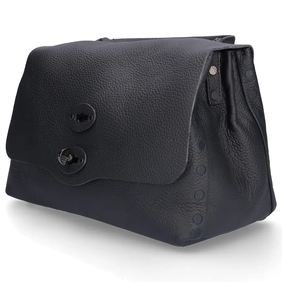 Zanellato - Handtasche POSTINA S PURA Kalbsleder - schwarz