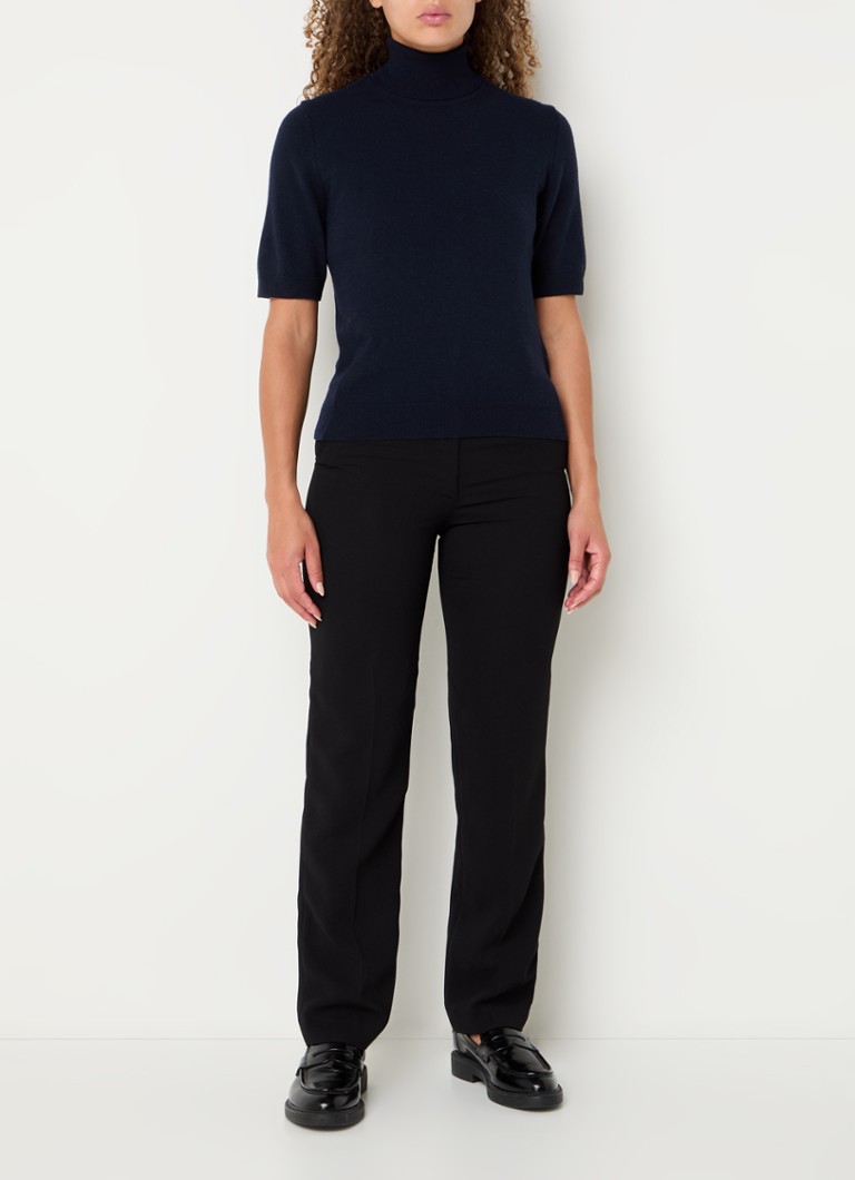 Benetton Fine-knit top in cashmere blend