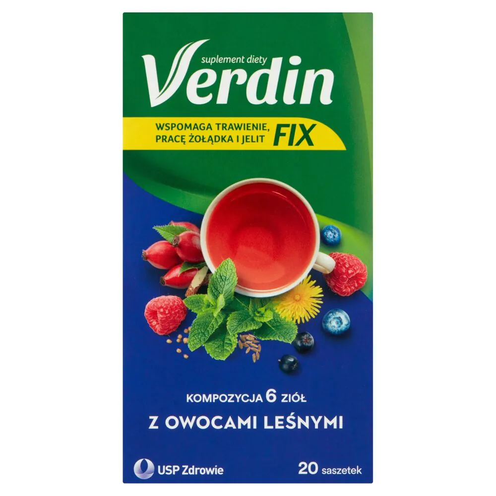 Verdin Fix sa šumskim voćem i biljem u vrećicama