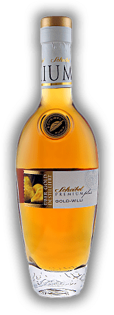 Scheibel Premium Plus Gold-Willi 0,35 Liter Scheibel Premium Plus Gold-Willi 0,35 Liter Williams-Destillat mit edlem Fruchtauszug. 0,35	 Liter - Vol 40%