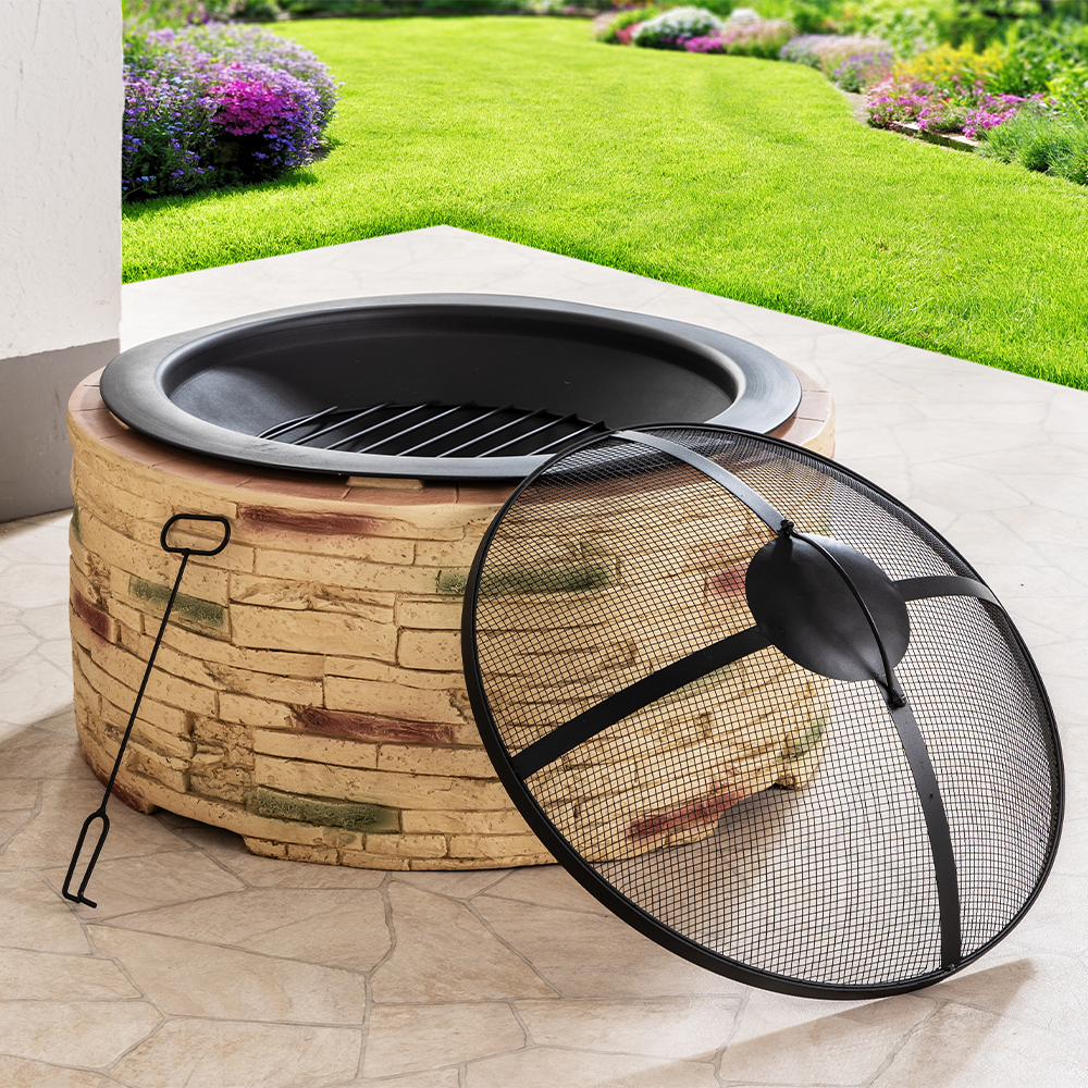 Green Yard GreenYard® Feuerschale, ca. 67,5 x 67,5 x 51cm