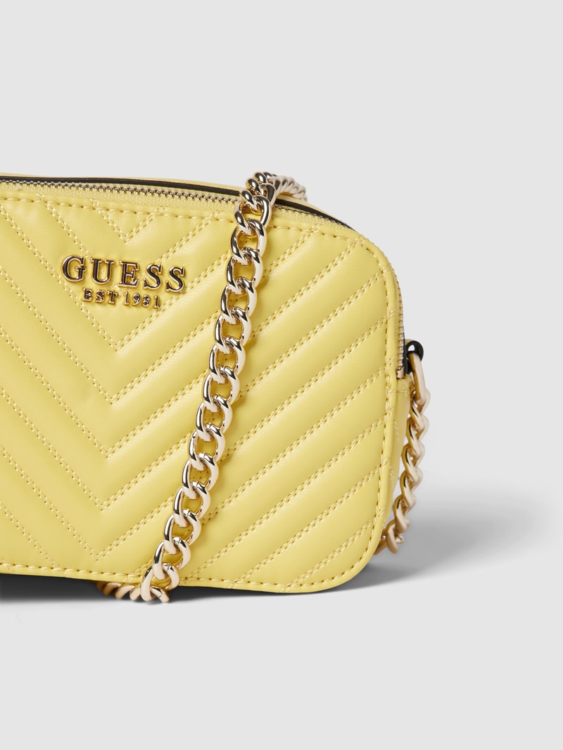 Handtasche in Leder-Optik Modell 'NOELLE' in gelb