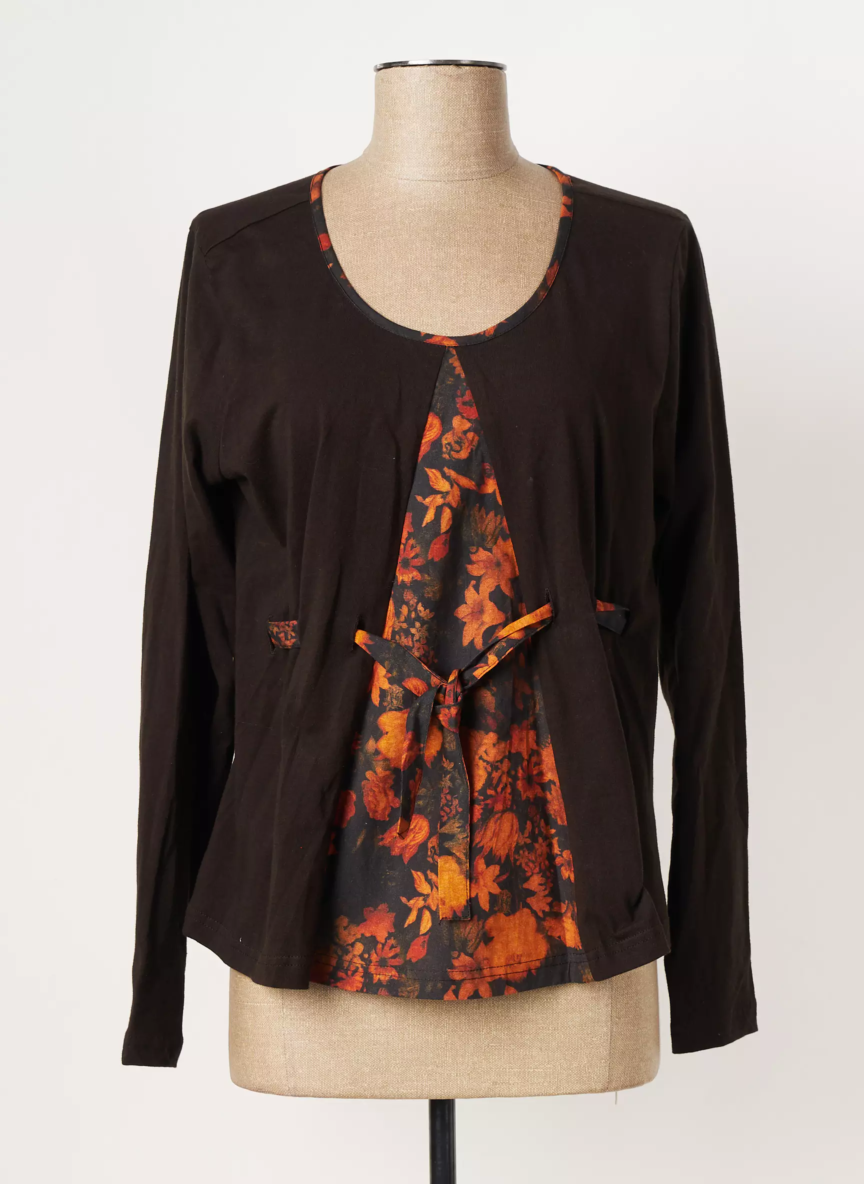 Rhum Raisin Tshirts Femme couleur marron