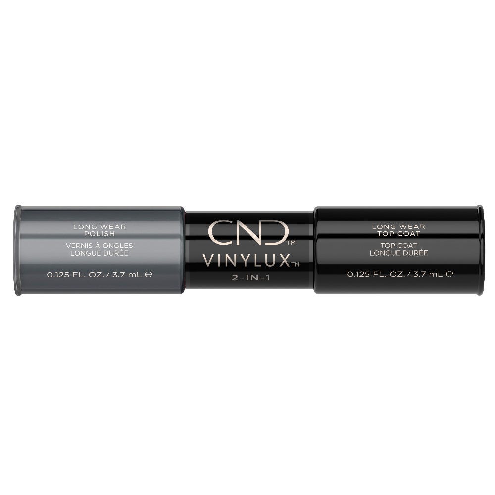 CND Vinylux 2IN1 On The Go Asphalt 2 x 3,7 ml
