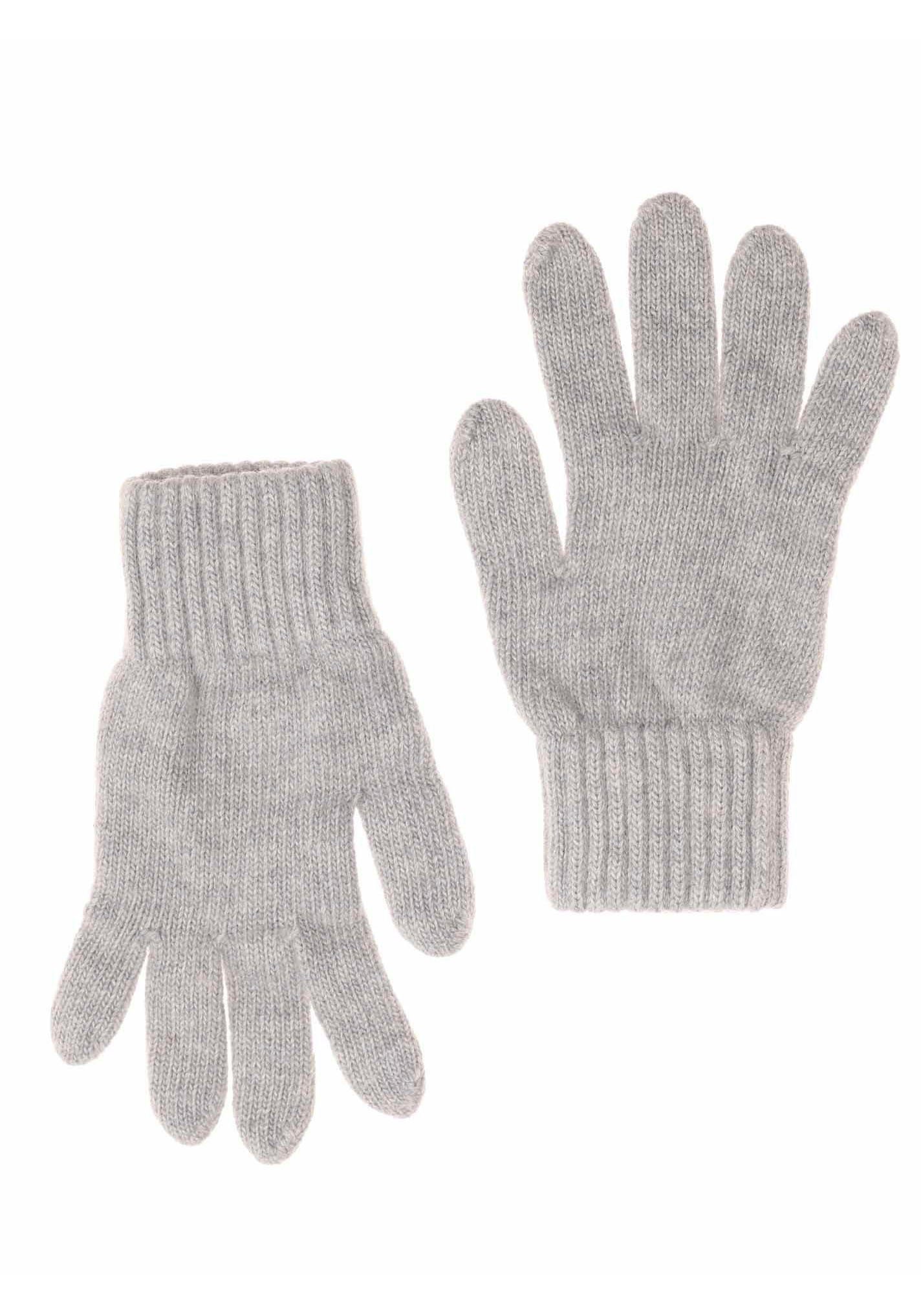Zwillingsherz Strickhandschuhe mit Woll-und Kaschmiranteil