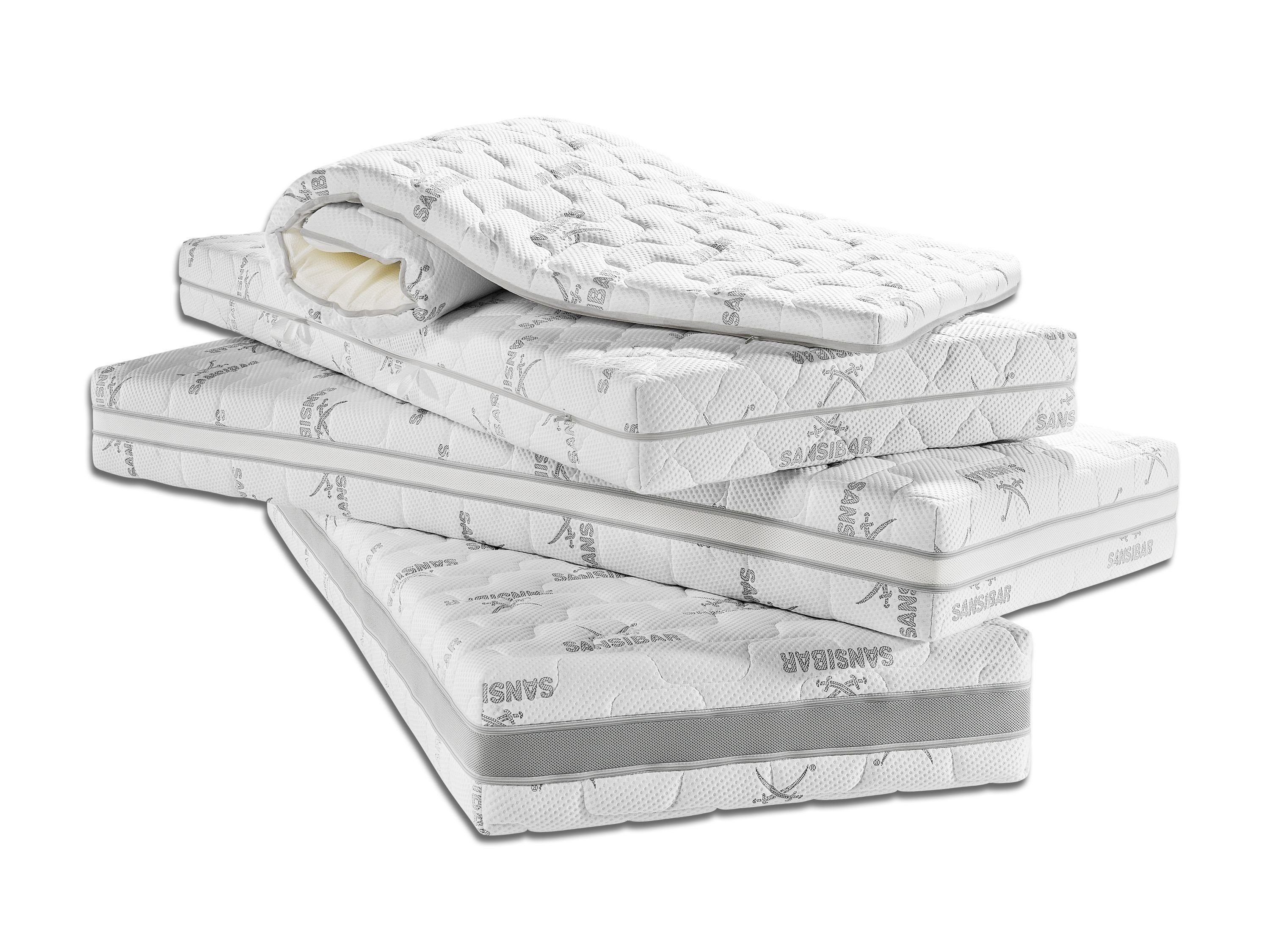 Topper KS-Topper, SANSIBAR Living, Kaltschaum, KS-Topper SANSIBAR LANGEOOG (H 6 cm) H 6 cm