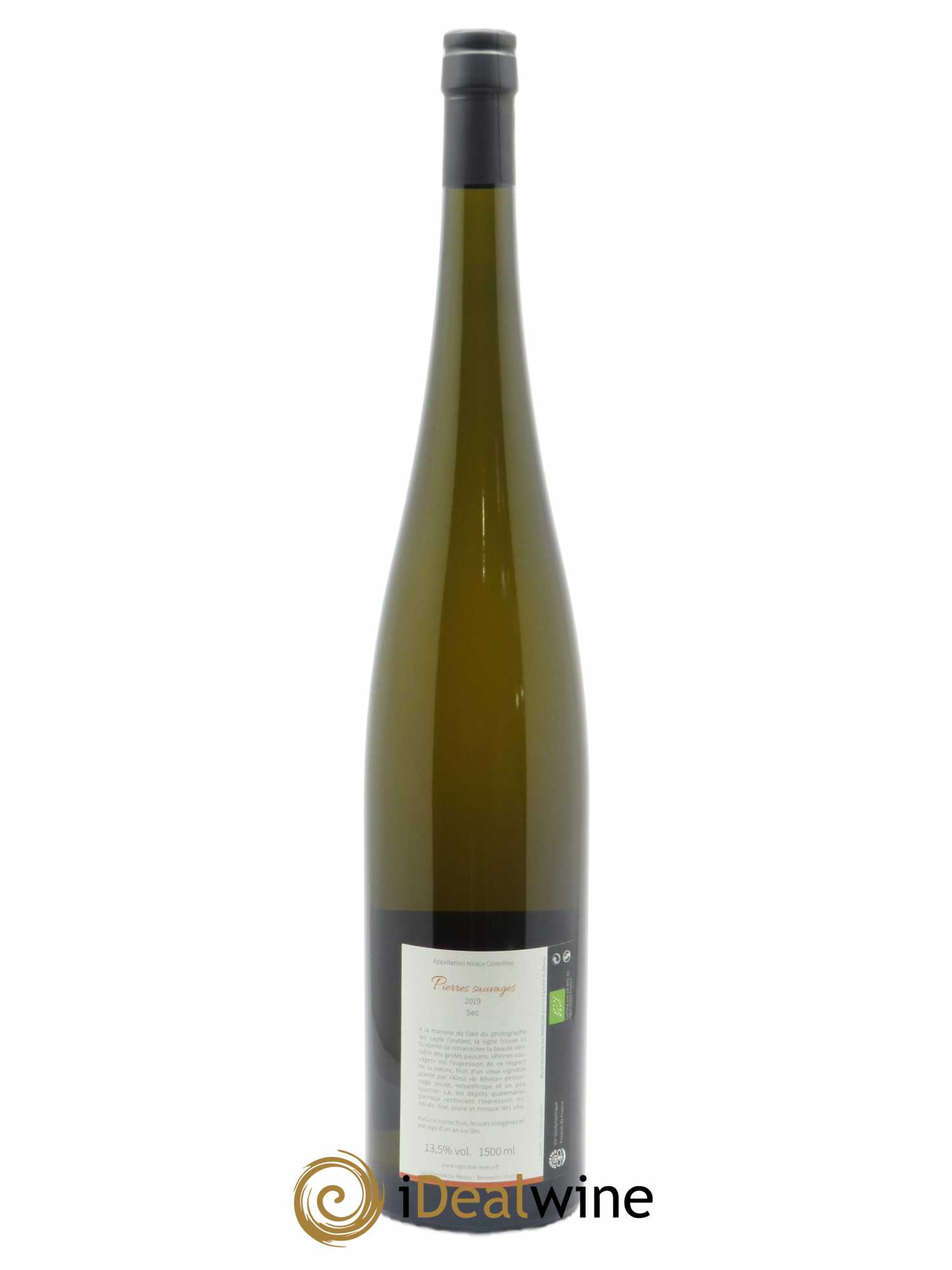 Alsace Pierres Sauvages Vignoble du Rêveur  2019 - Lot de 1 Magnum