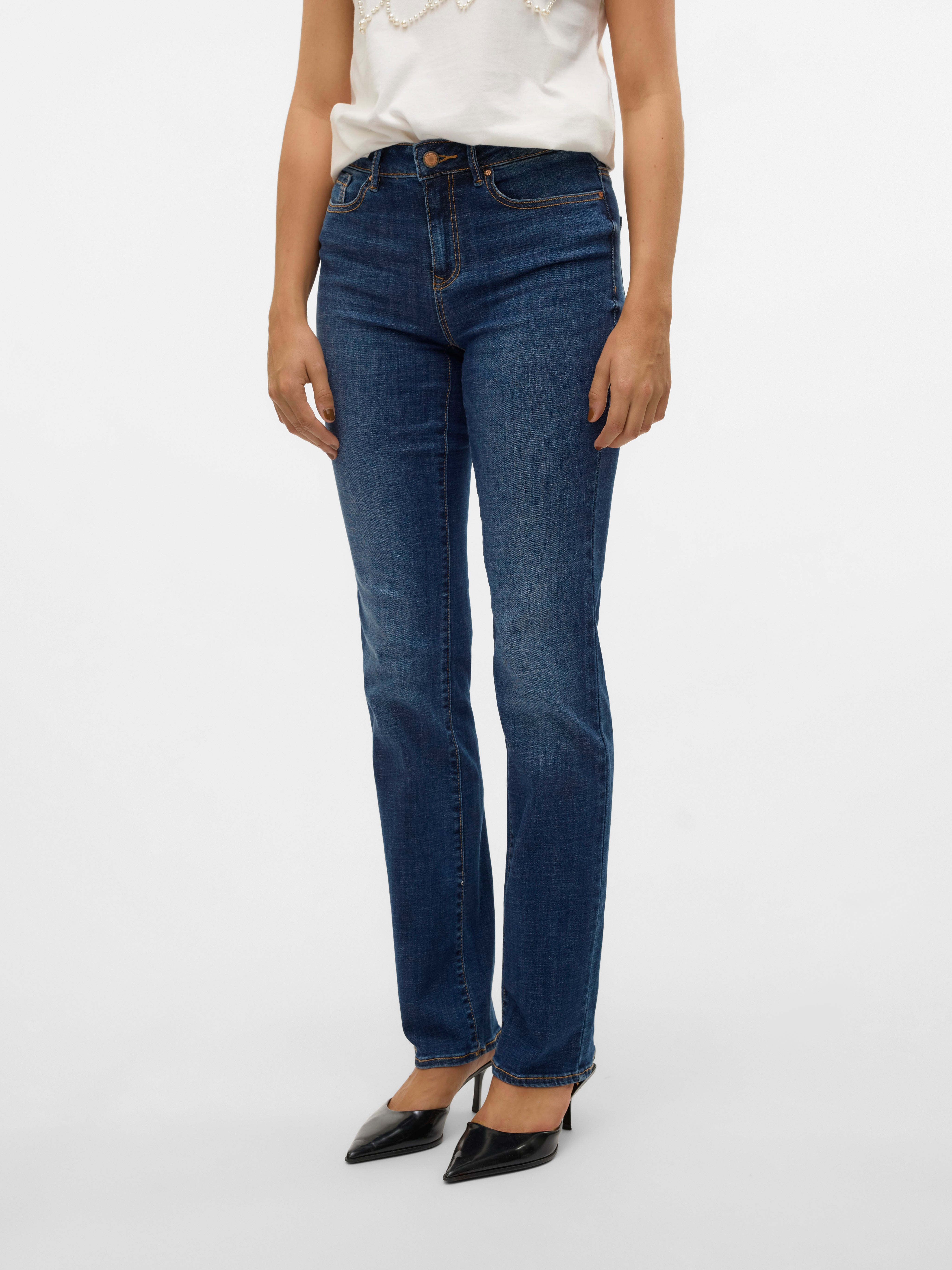 VMFLASH Mid Rise Gerade geschnitten Jeans