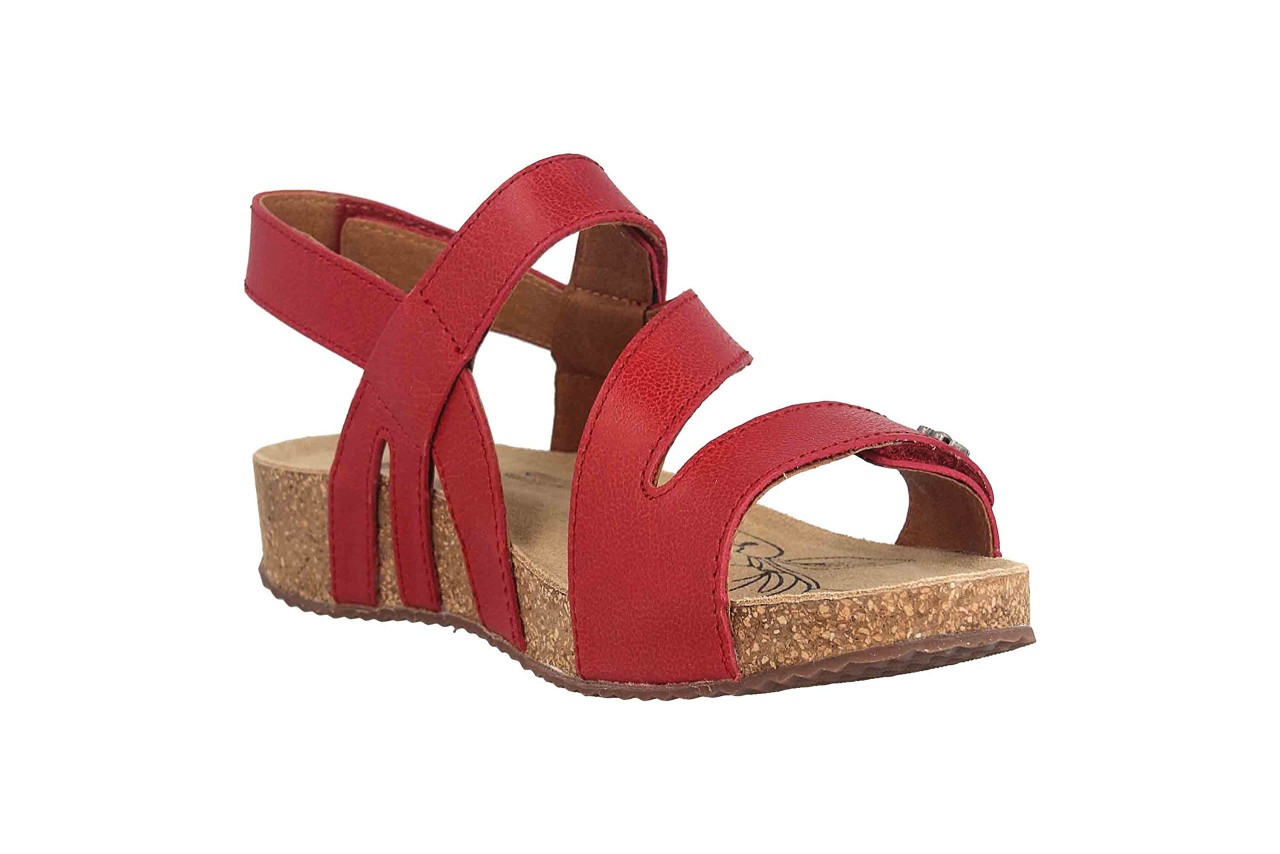 JOSEF SEIBEL Riemchen Sandalen rot TONGA 53