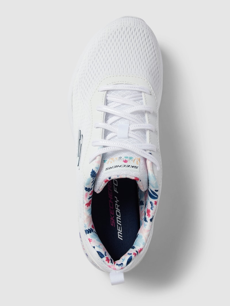 Sneaker mit Label-Details Modell 'DYNAMIGHT' in weiß