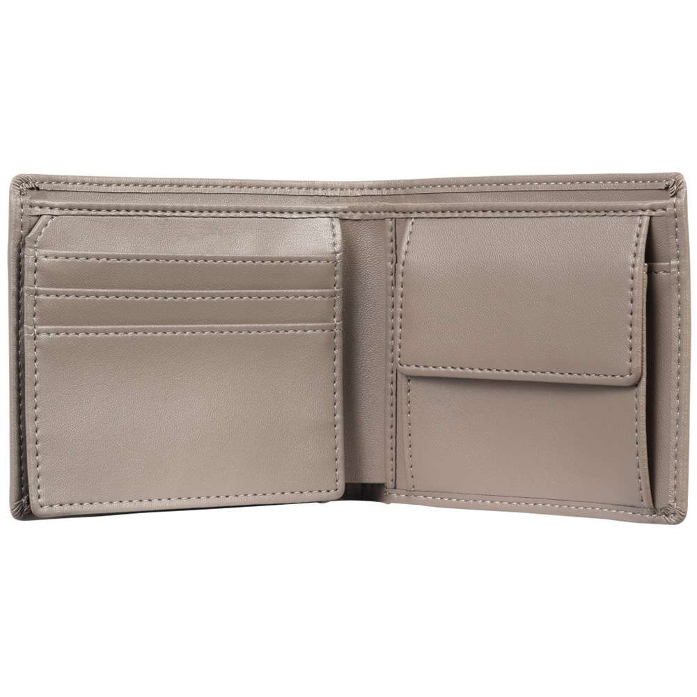 LEANDRO LIDO Classic Brieftasche grau