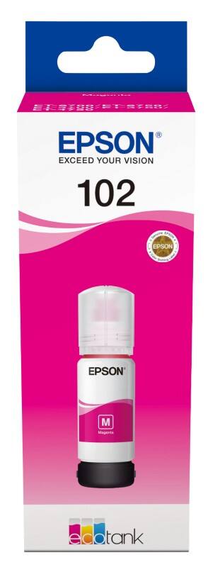 Epson 102 Original Tintenflasche C13T03R340 Magenta 70 ml