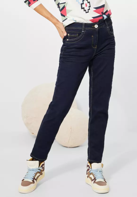 CECIL Slim Fit Jeans in High Waist