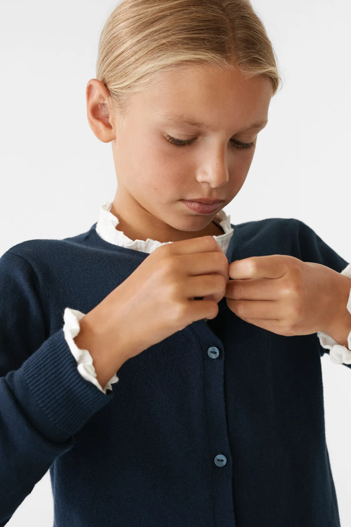 MANGO Kids  37062502 Pullover und Strickjacken Dunkelmarine