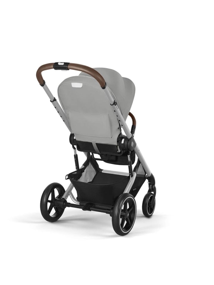 Cybex Cybex Balios S Lux Kinderwagen - Farbe: Stone Grey / Gestell Silber günstig kaufen onesize