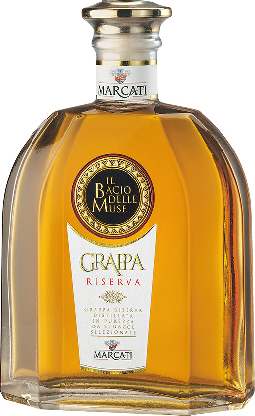 Marcati Grappa Il Bacio Delle Muse Riserva 0,7 l