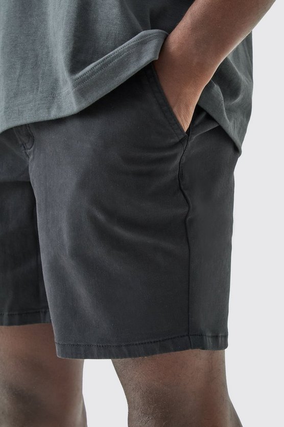 Slim-Fit Chino-Shorts