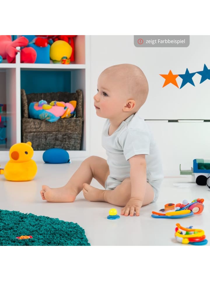 LaLoona Baby Body Kurzarm OEKO-TEX® 6er Pack - Rose Grau - in rosa,grau günstig kaufen