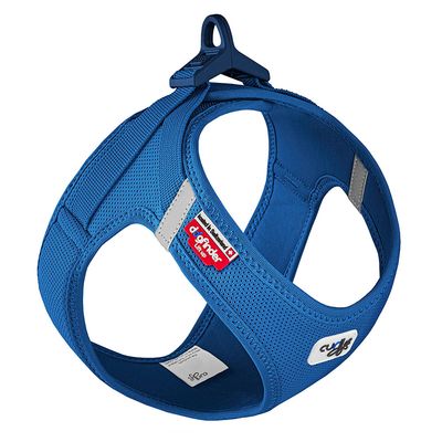 Curli Vest Geschirr Clasp Air-Mesh, blau