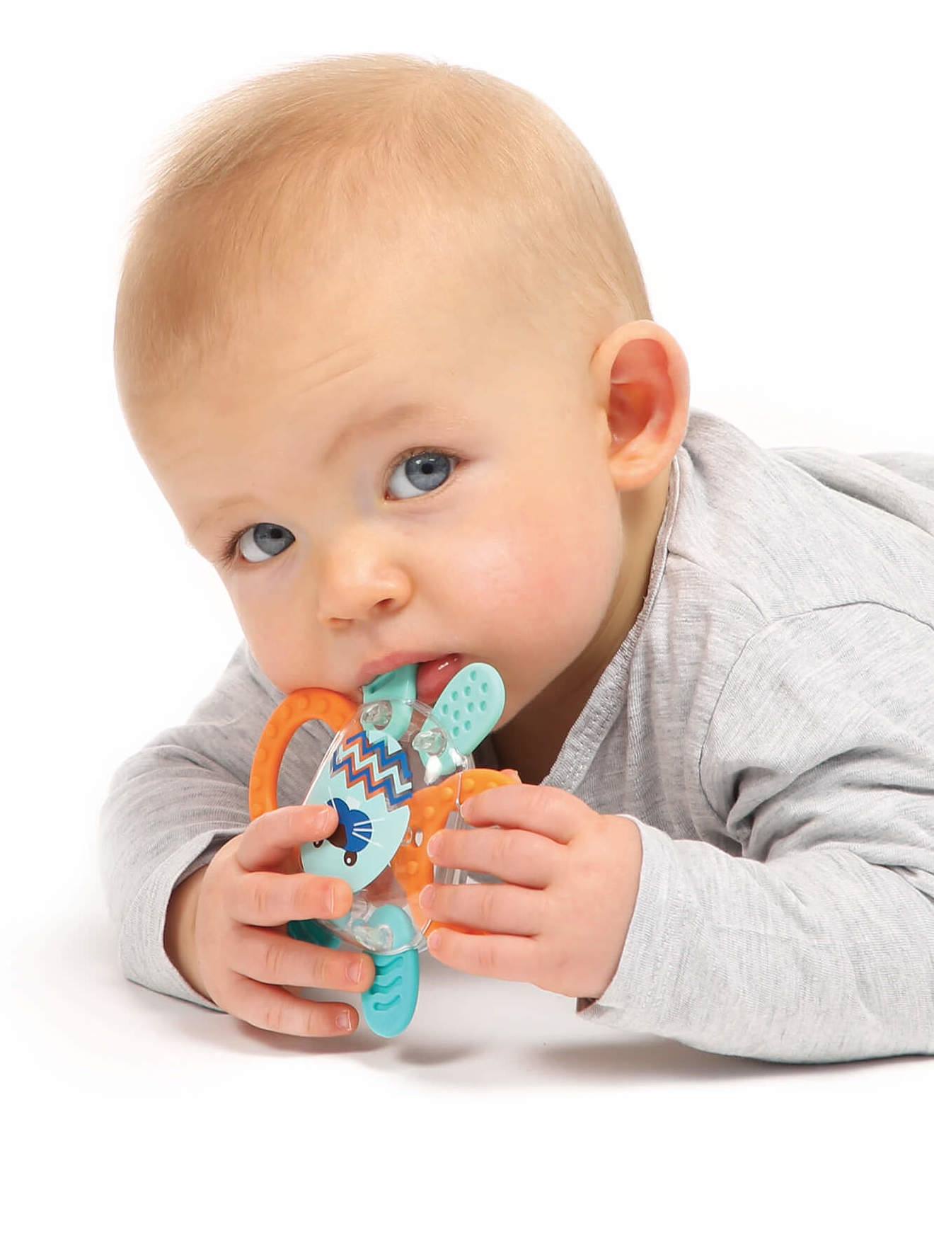 Ludi Baby Rassel HASE LUDI - türkis