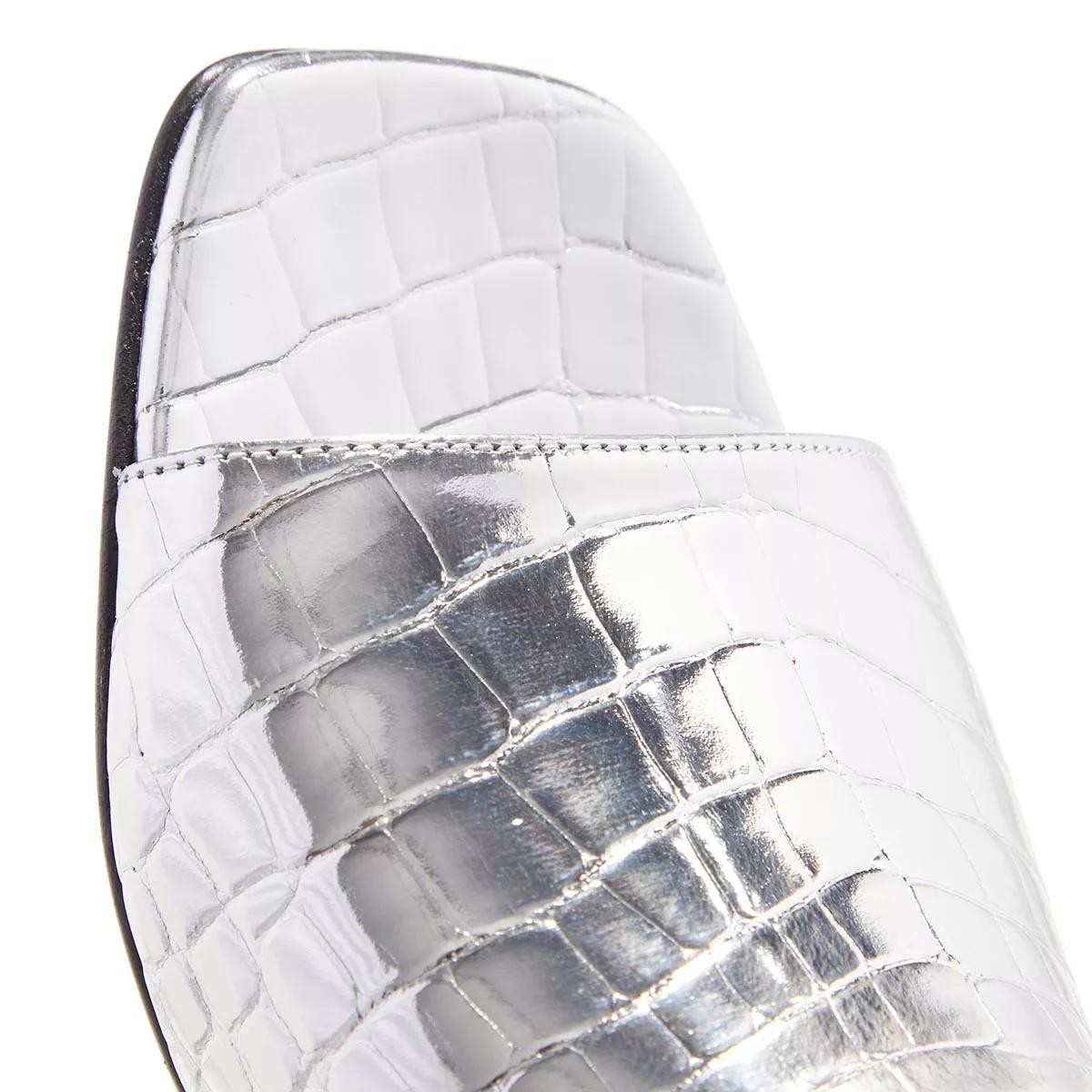 TORAL Komfort Sandalen silber Slide