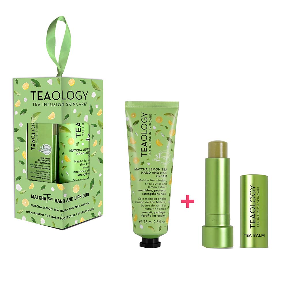 Tealogy Hands & Lip DUO Matcha Set