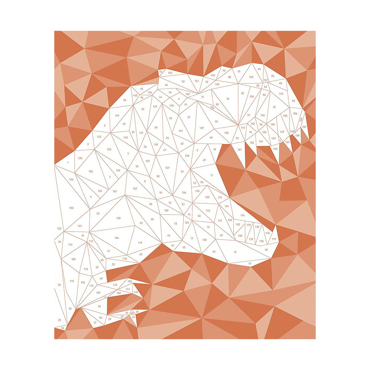 Schaumstoff-Mosaike Dinosaurier