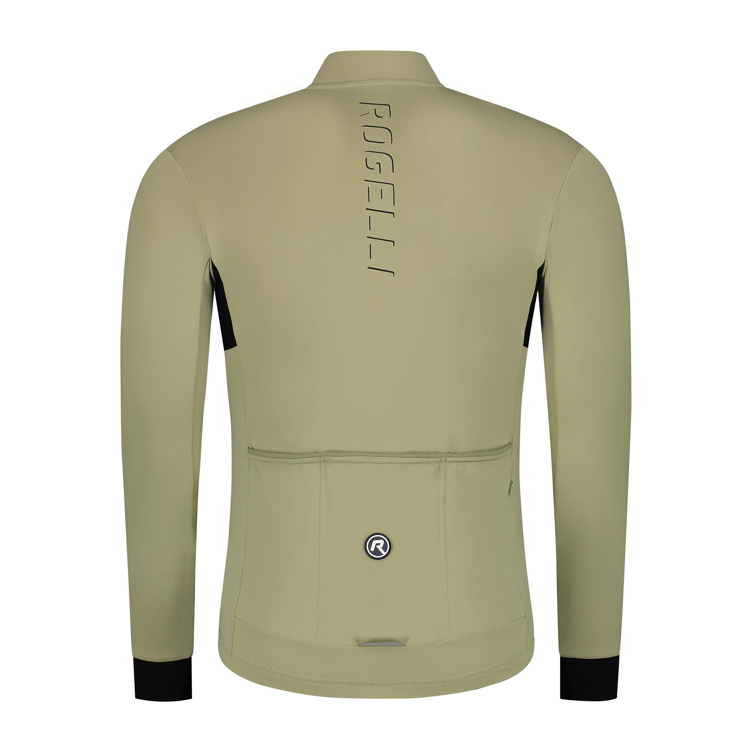 Rogelli Distance Sand Herren Radtrikot Langarm
