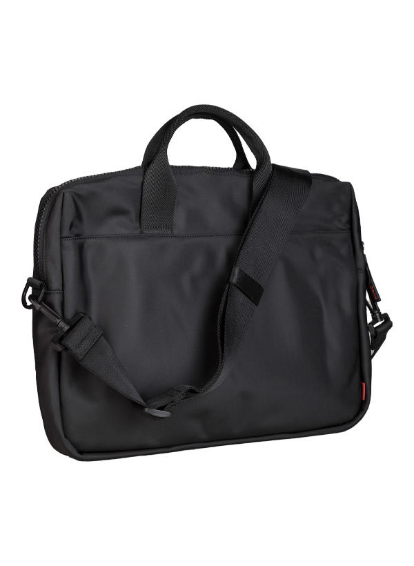 HUGO, Notebooktasche Ethon, Mikrofaser, schwarz