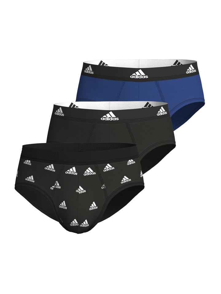 adidas Slip Active Flex Cotton in schwarz, blau günstig kaufen