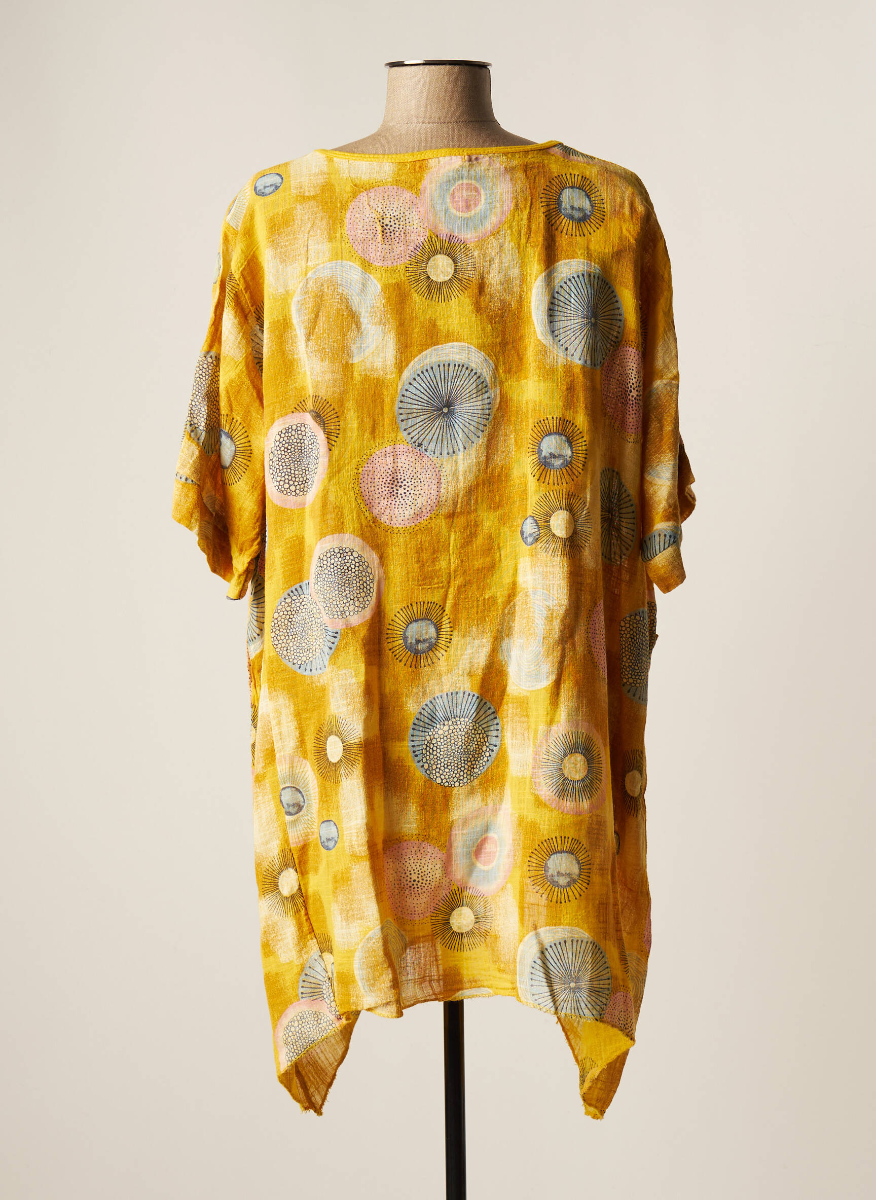 La Petite Nimoise Tuniquemanchecourte Femme couleur jaune