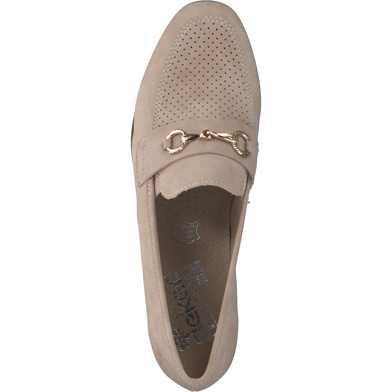 Rieker 51760, Mokassins, Damen, altrosa